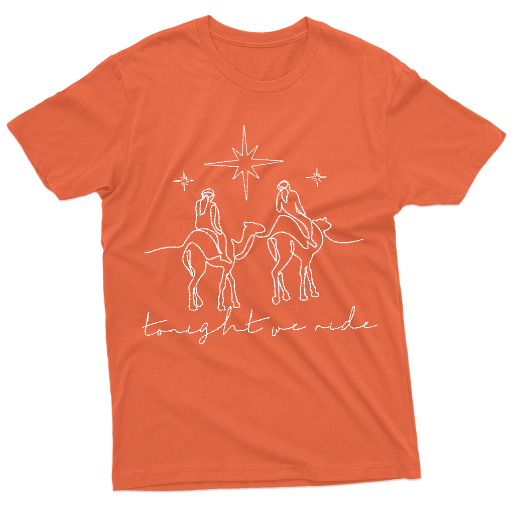 Funny Christmas Tonight We Ride Christmas T-Shirt