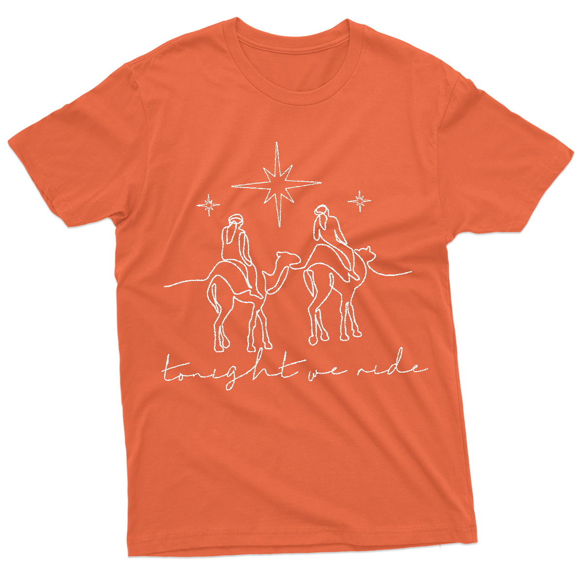 Funny Christmas Tonight We Ride Christmas T-Shirt